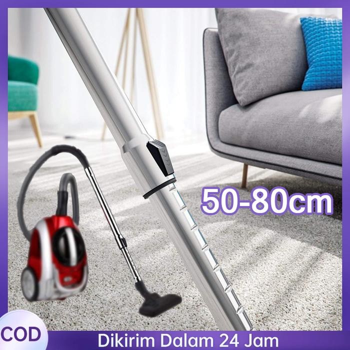 50-80Cm Pipa Vacum Cleaner Sambungan Vacuum Cleaner Pipa Ekstensi Alat Vacuum Cleaner Pipa Sambungan