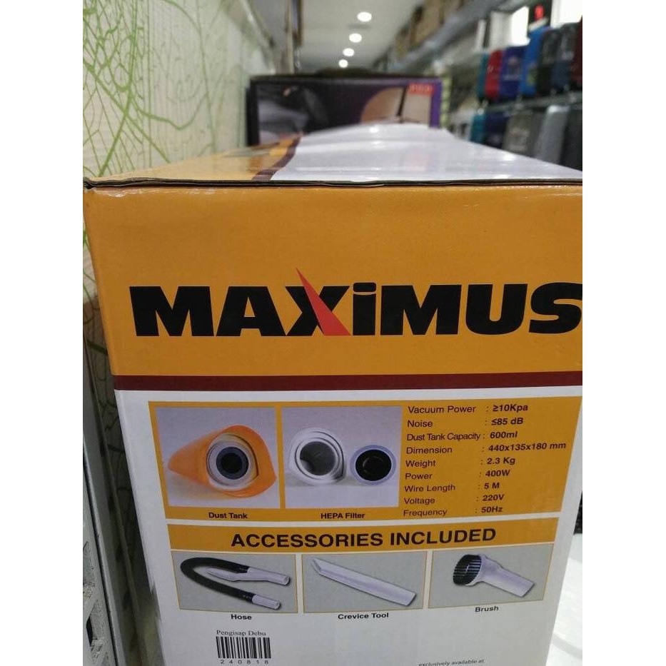 Vacum Cleaner Maximus Buffalo Wet And Dry Termurah