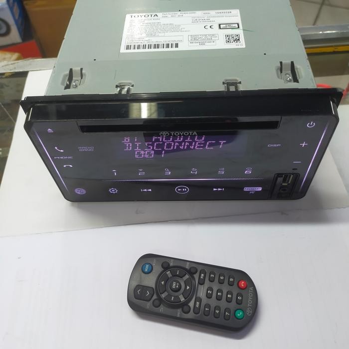 New Head Unit Original Toyota Avanza Thn 2020 Bluetooth Original
