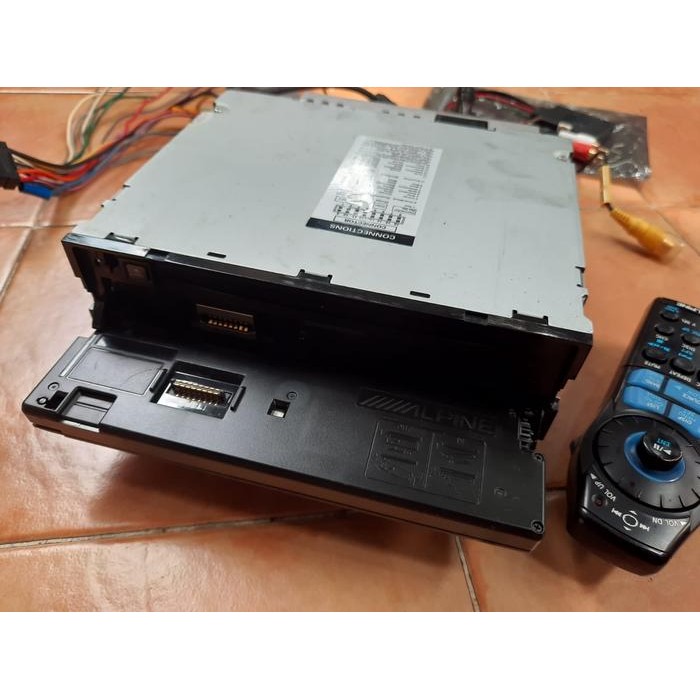 Promo Head Unit Single Din Alpine Dva-9861E + Bluetooth Not Mcintos Pioneer Original