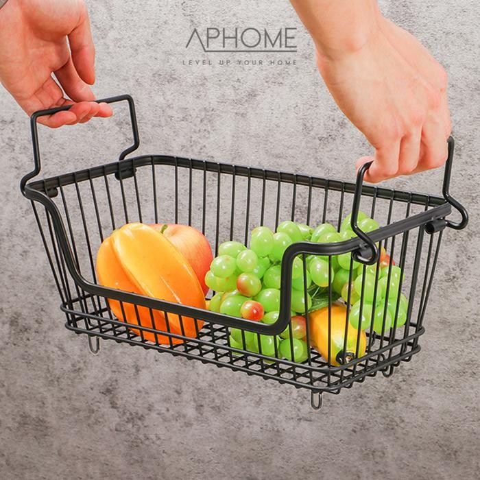 APHOME Rak Desktop Serbaguna Rak Bawang dan Bumbu Rak Buah dan Sayuran Kitchen Storage HARSA