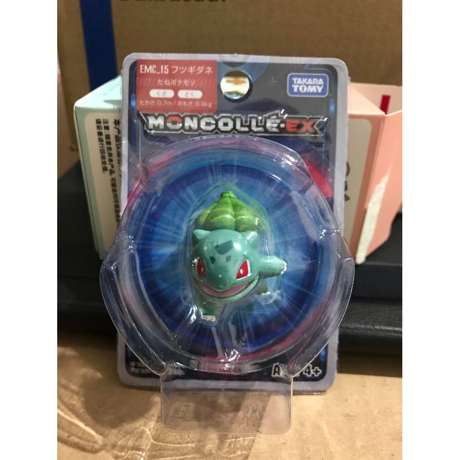 Action Figure BULBASAUR Takara Tomy Moncolle Ex - EMC 15 - Pokemon