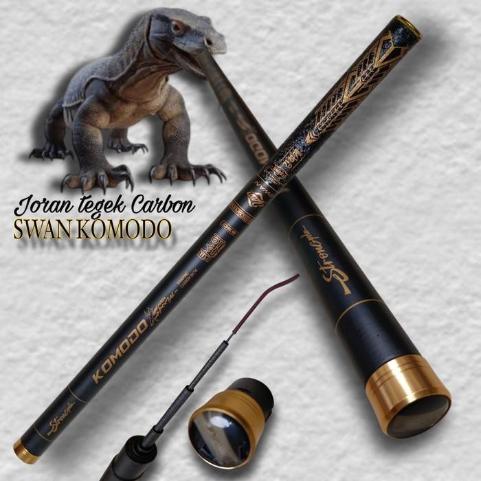 Joran tegek Carbon premium Swan Komodo