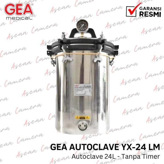 GEA YX-24 YX24 YX 24 LM AUTOCLAVE 24 LITER TANPA TIMER