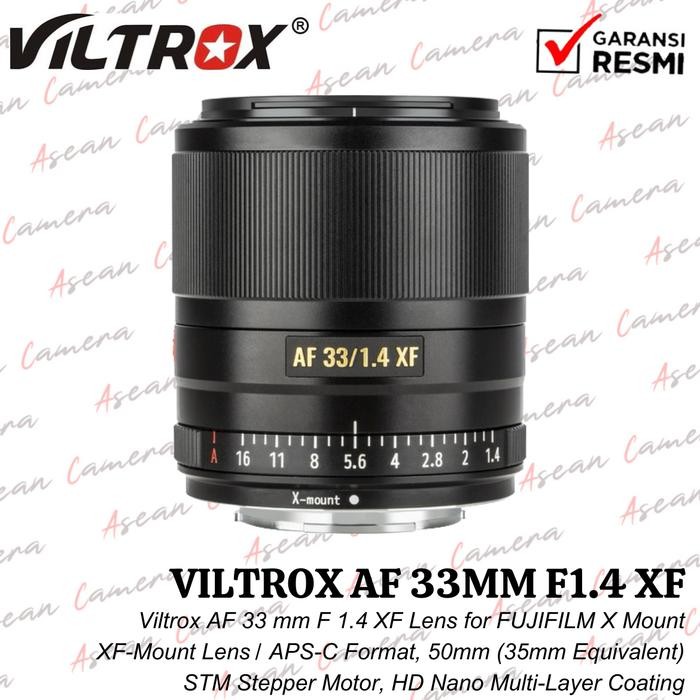 Viltrox AF 33mm F1.4 XF for FUJIFILM X Mount Viltrox AF 33 mm F/1.4 XF