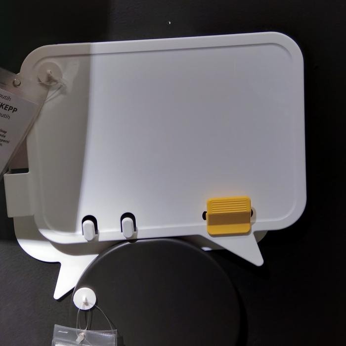 

Papan tulis whiteboard mini dg suction cup 27x34cm papan tulis memo best seller