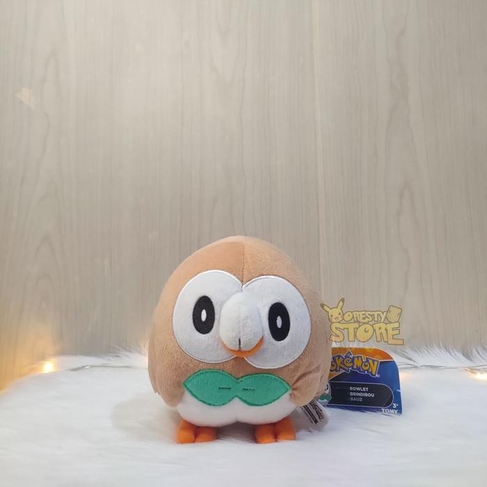 Boneka Pokemon Rowlet - Tomy Pokemon