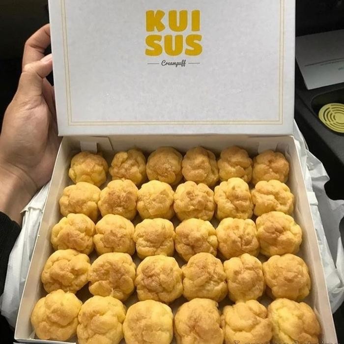 

Kue Soes Durian / Sus / Creampuff - Jajanan Pasar / Kue Basah