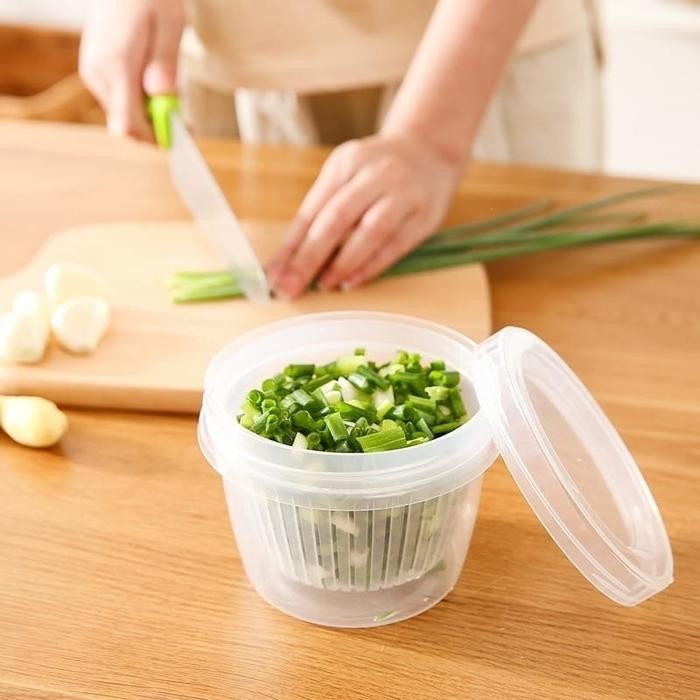kotak tirisan sayur - tempat tirisan sayur - toples tirisan TT08 Plastik