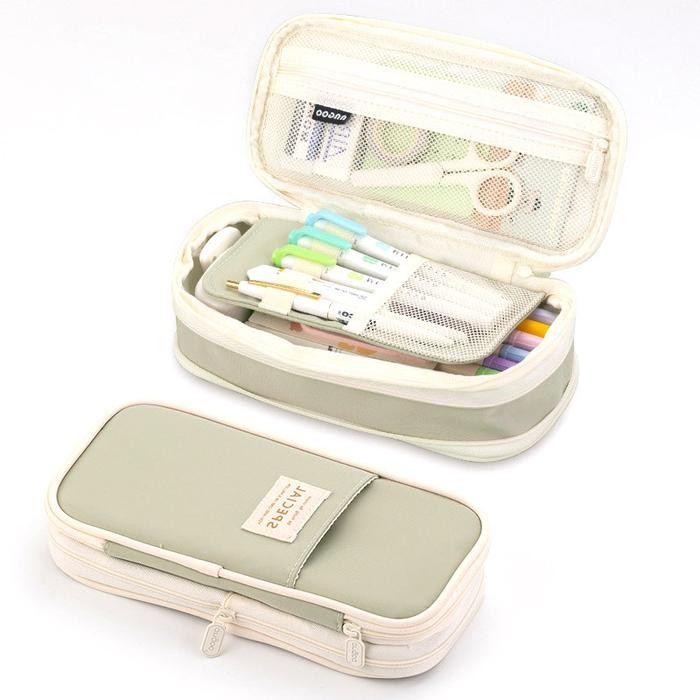 

Angoo Kawaii Pencil Cases Large Capacity Pencil Bag Pouch Holder Box for Girls Office Student