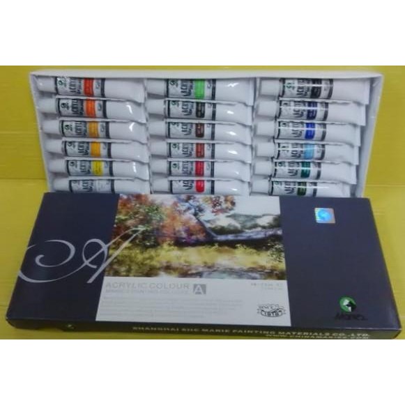 

CAT LUKIS Acrylic 18 WARNA