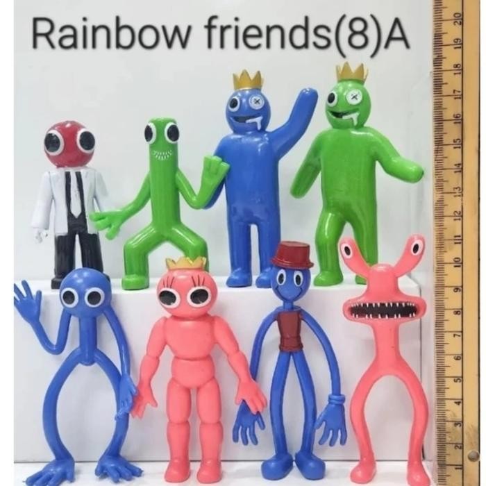 mainan rainbow friends figure set