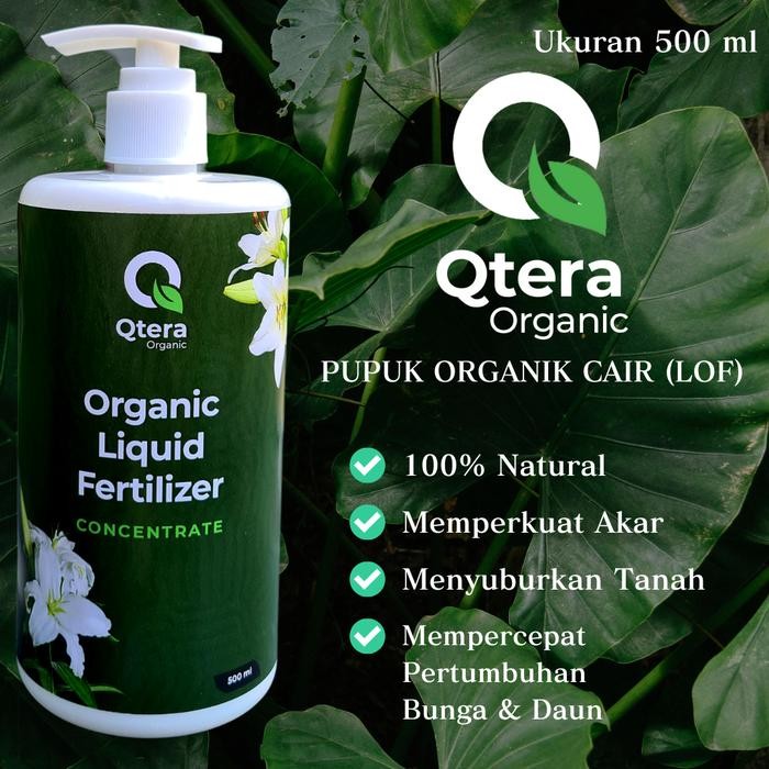 QTERA Liquid Organic Fertilizer Pupuk Organik Cair Tanaman NPK 500ml