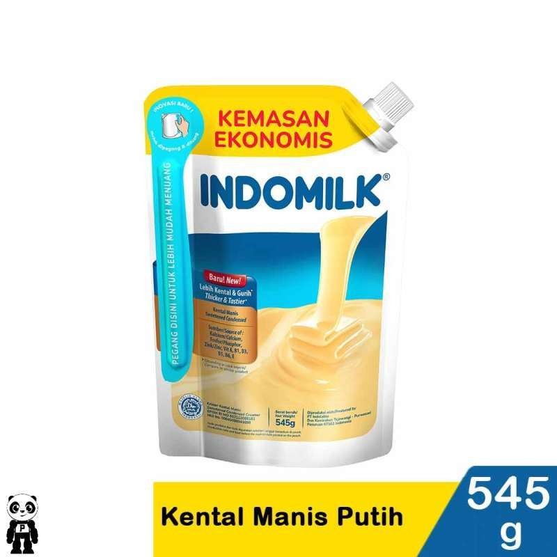 

Susu INDOMILK Kental Manis pouch 545gr kemasan ekonomis krimer kental manis