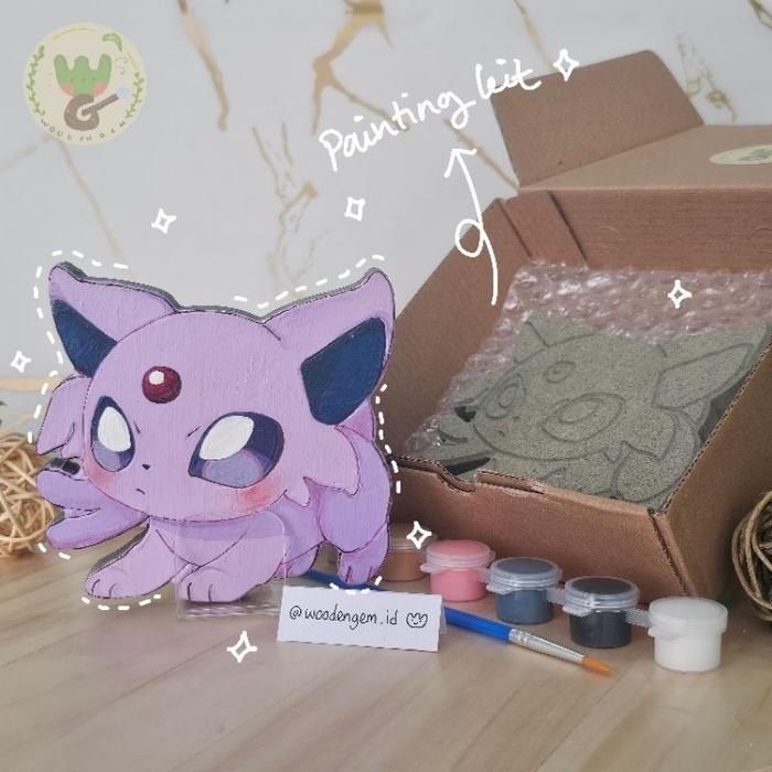 

DIY Wood Character Painting Mewarnai Melukis Mainan Edukatif Anak Hampers Souvenir Kayu Karakter
