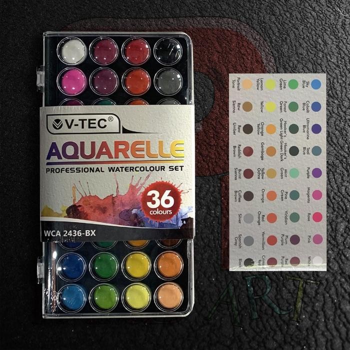

Cat Air V-TEC Aquarelle 36 Warna