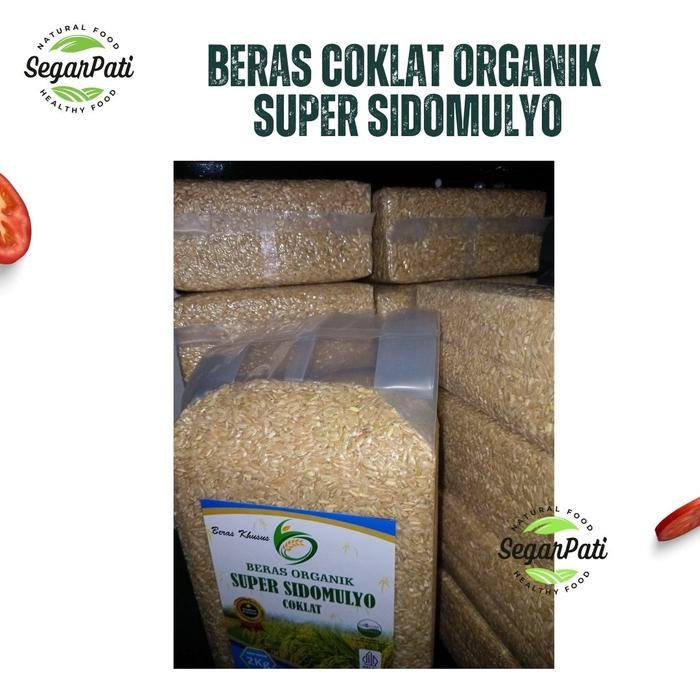 

Glx 2Kg Beras Coklat / Brown RIce Organik Super Sidomulyo Bersertifikat