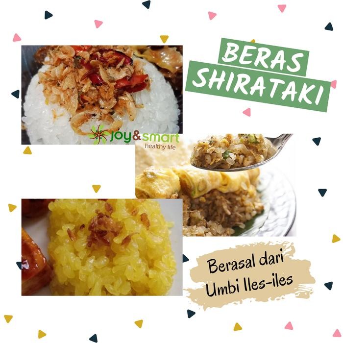 

Glx Shirataki Konnyaku Dry Rice Beras Konyaku Shirataki Repack 500gr