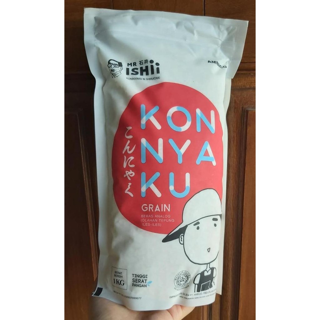 

Glx Beras Shirataki 1000 gram / 1kg (cocok untuk diet keto)