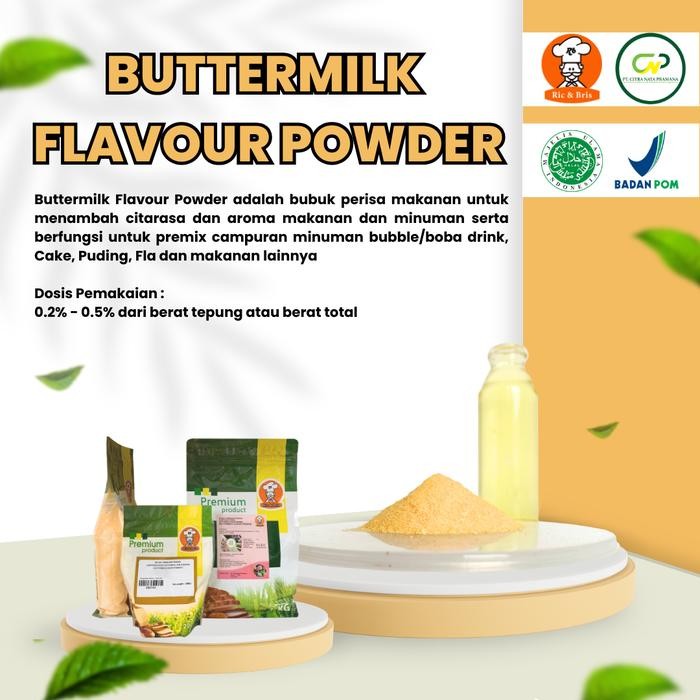 

FyZ Buttermilk Powder / Bubuk Butter Milk / Perisa Flavour Perasa Flavor
