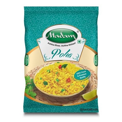 

Glx Poha Madam / Rice Flakes Flattened / Beras India Aval Avalakki Pooha