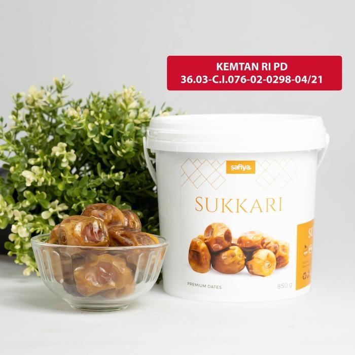 

Glx Kurma Sukari Ember 850 Gram Ku'rma Raja Asli Safiya Oleh-Oleh Haji Umroh Food Snack