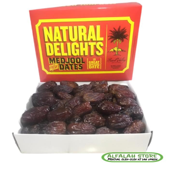 

Glx KURMA MEDJOOL DATES CALIFORNIA JUMBO 1KG/KURMA MEDJOL NATURAL DELIGHT