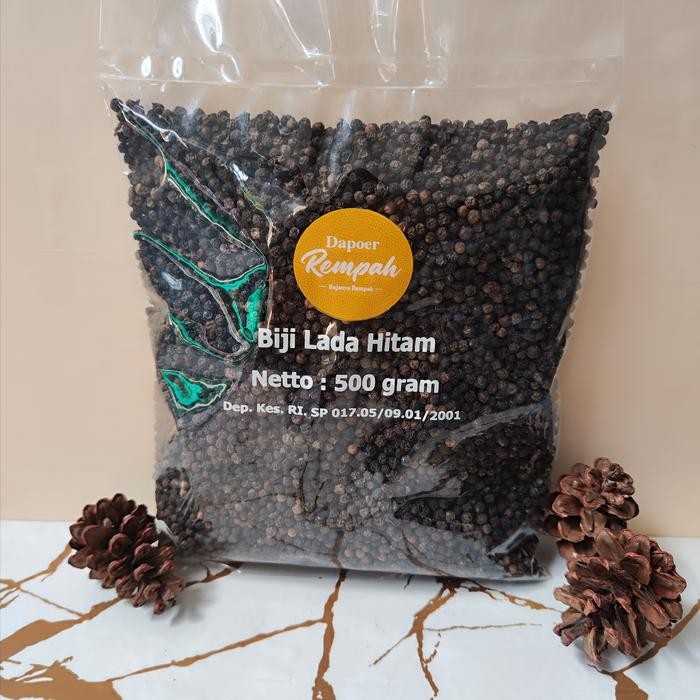 

FyZ Biji Lada Hitam Asli Bangka ukuran 500 Gram