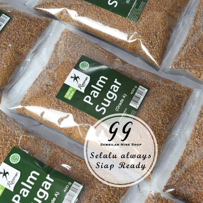 

FyZ Ricoman PALM SUGAR 400 Gram Gula Aren Bubuk Powder Gula Merah Semut