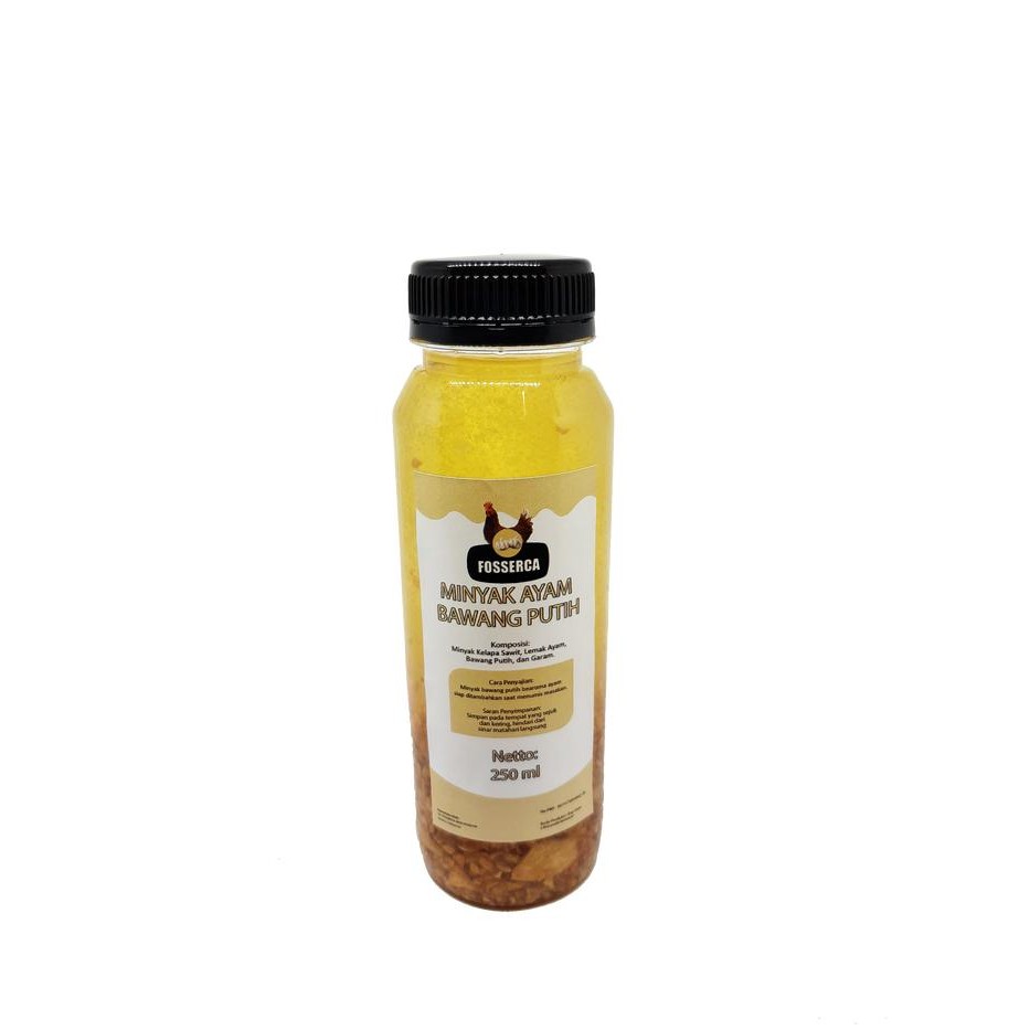 

Glx Fosserca Minyak Ayam Bawang Putih / Chicken Garlic Oil - 250ml