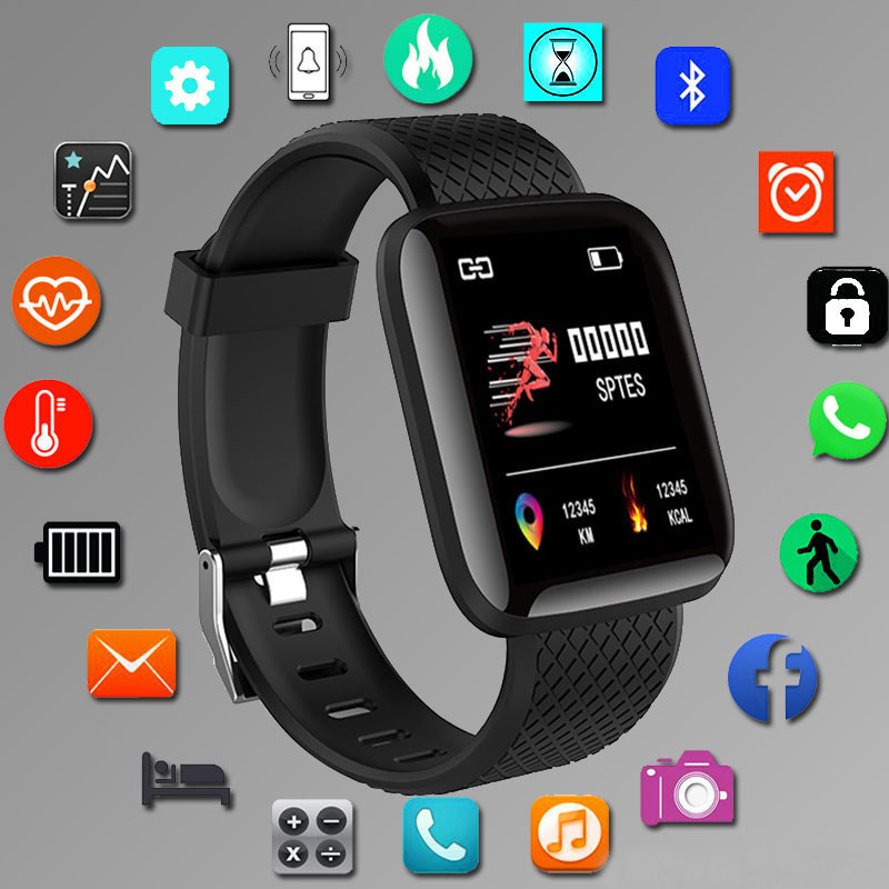 116 Plus Smart Watch Fitness Tracker Smartwatch Heart Rate Monitor Waterproof Sports Watches D13 for