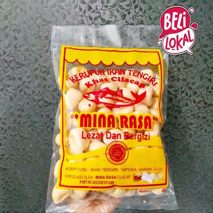 

TERMURAH Kerupuk Ikan Tengiri Premium Super Enak Gurih Halal Khas Cilacap Makanan Camilan READY