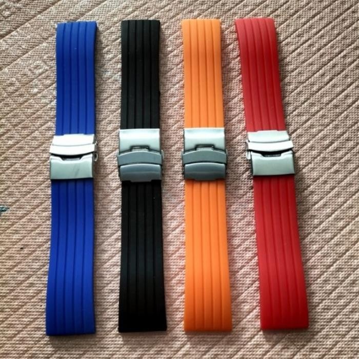 Tali Strap Rubber Silicone Clasp Folding Smartwatch Seiko Rolex import