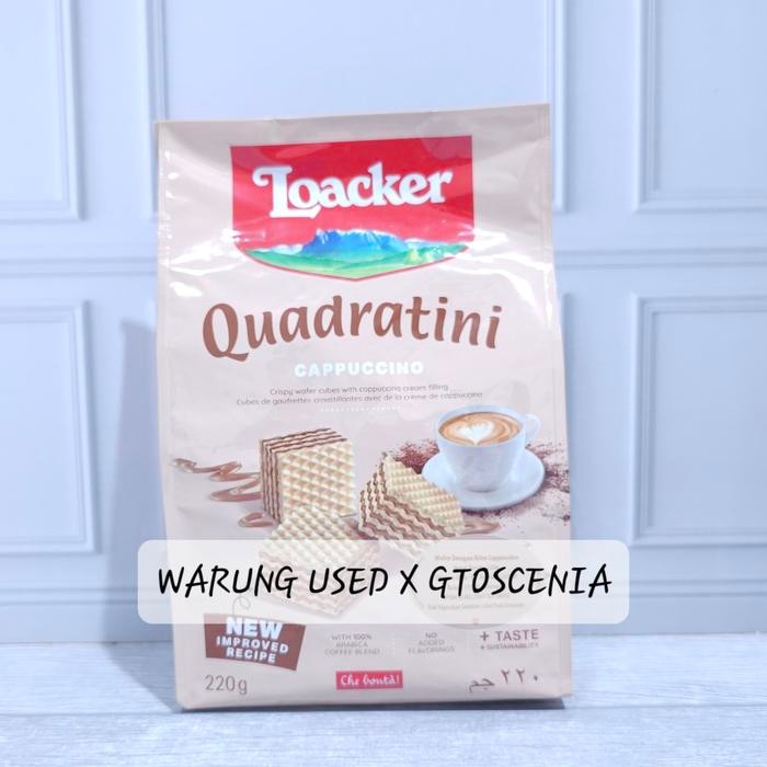 

Ger Loacker Quadratini 250gr wafer All Varian