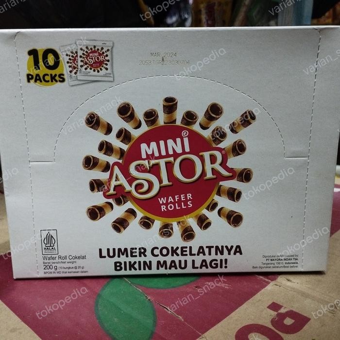 

Ger Mini Astor wafer rolls