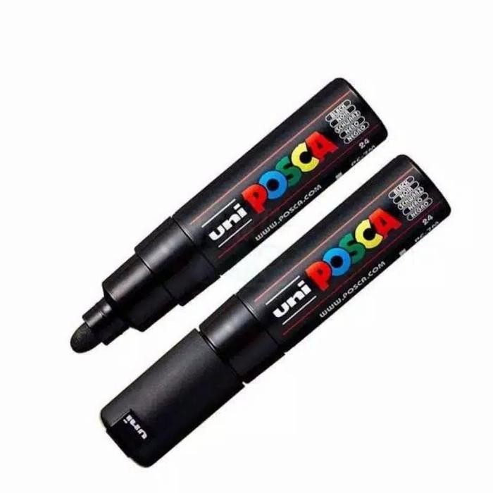 

Uni Posca 7Mm Black 4.5-5.5Mm Gratisongkir