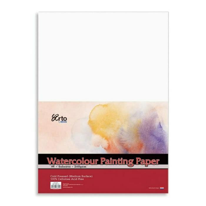 

Arto A4 Watercolour Watercolor Paper Sheet Kertas Gambar Cat Air Gratisongkir