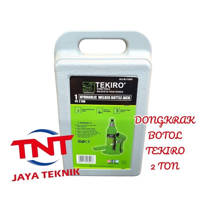 TEKIRO DONGKRAK BOTOL 2 TON / HYDRAULIC BOTTLE JACK TEKIRO 2 TON / DONGKRAK BOTOL MOBIL TEKIRO 2 TON
