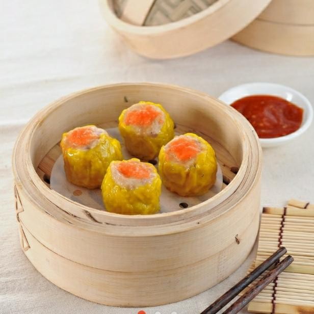 

Ger Siomay Udang 12 Pcs Premium Dimsum Standard Hotel 5 & Resto
