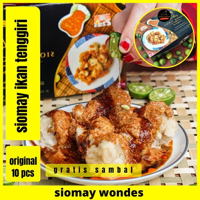 

Ger SIOMAY FROZEN SIOMAY IKAN TENGGIRI PEDAS SIOMAY WONDES