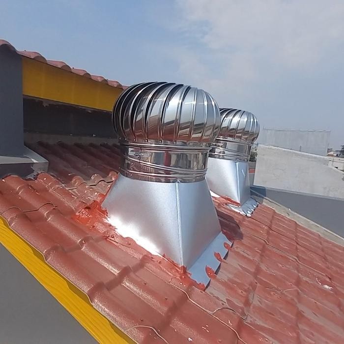 Cerobong dudukan turbin ventilator CKE exhaust