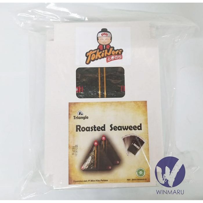 

Ger Tokinori Onigiri Wrapper Triangle Seaweed Rumput laut [100 lembar]
