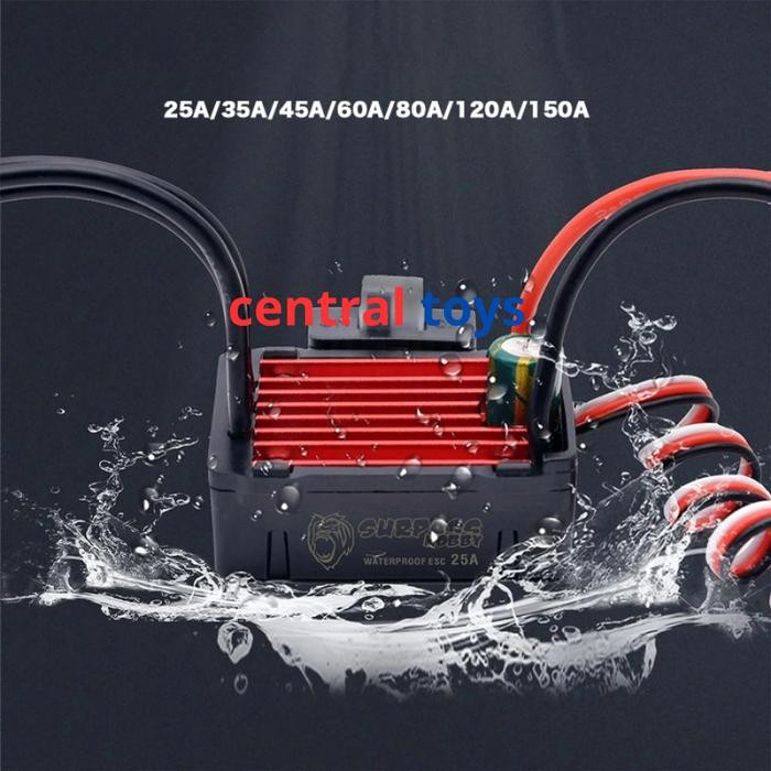 Surpass Hobby Esc Brushless 35A 45A 60A Rc Car Brushless Wltoys Hsp Gratisongkir