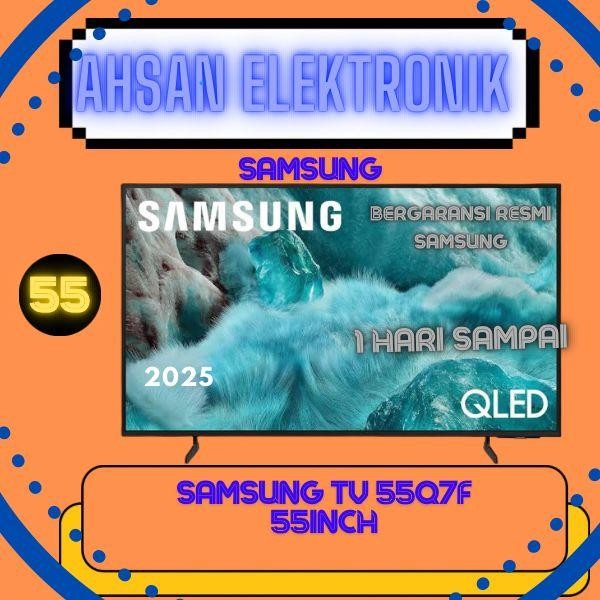 SAMSUNG SMART TV QLED 55Q7F "55INCH" NEW 2025