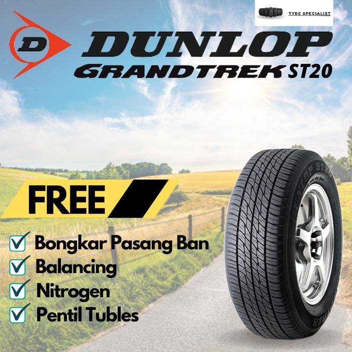 Ban Mobil Dunlop Grandtrek St20 215/65 R16 Terios 215 65 R16 - Dikirim Termurah