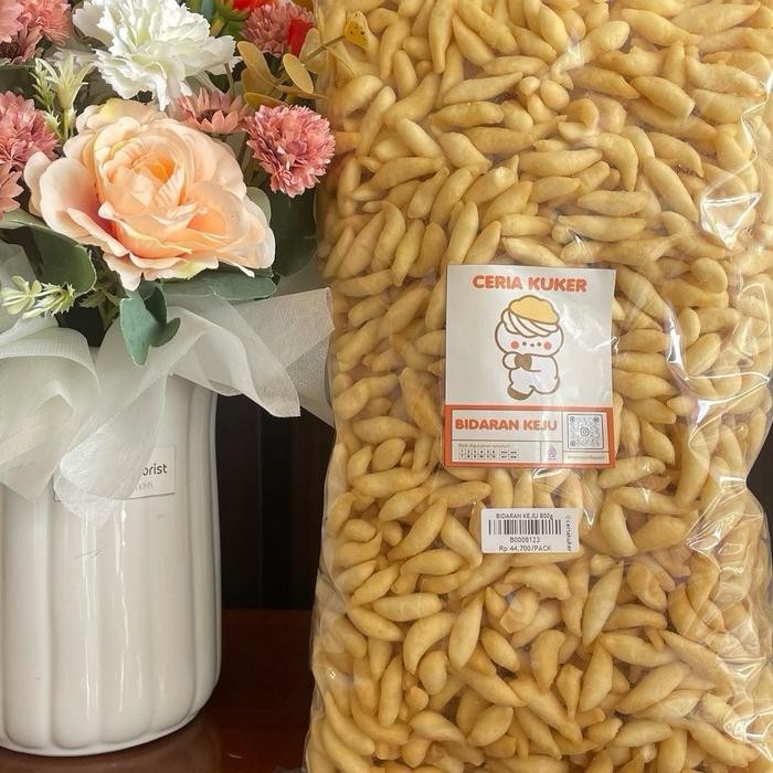 

Cemilan Bidaran Keju kemasan 800gr