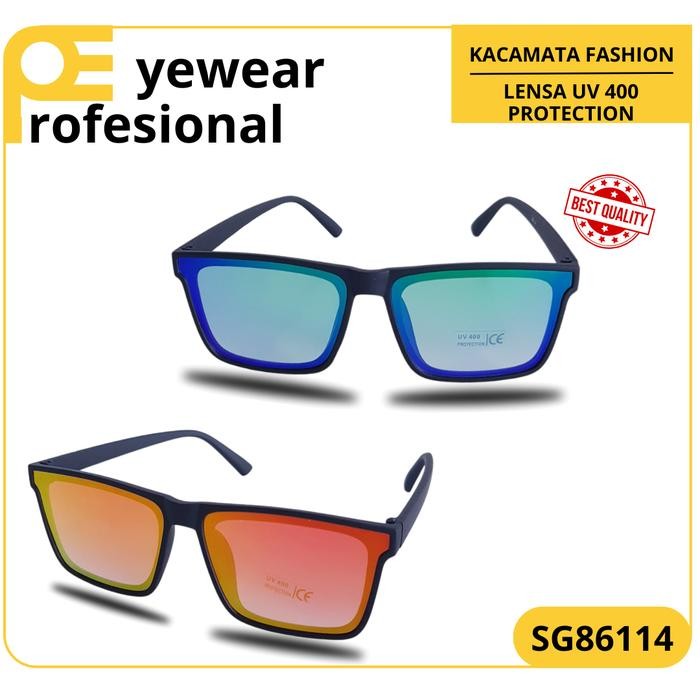 Kacamata Pria Anti Silau UV400 - Kacamata Sunglass Pria - Kacamata Anti Sinar UV [SG86114]