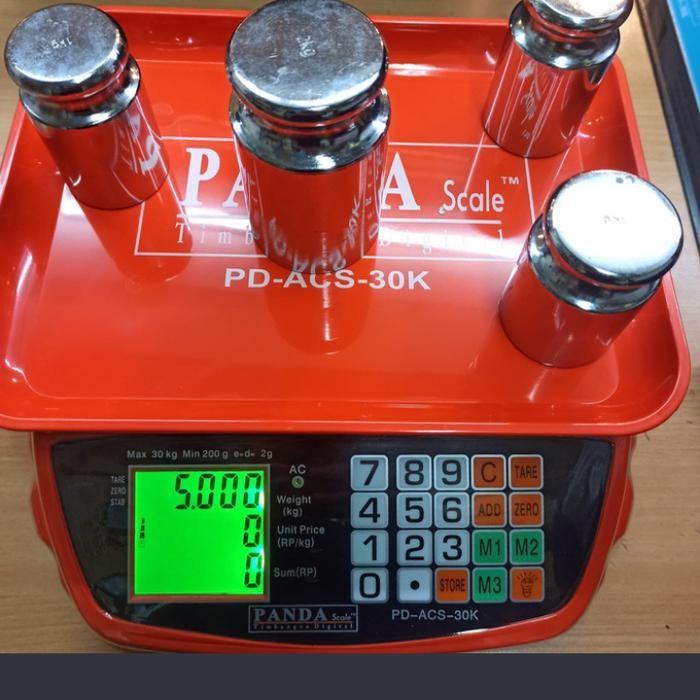 Timbangan Digital Panda 30Kg Timbangan Laundry,Buah,Sayur,Dan Barang Gratisongkir