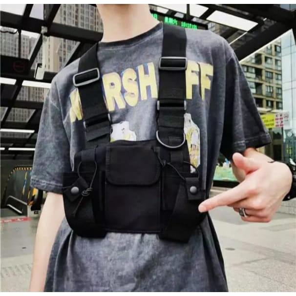 tas dada pria Anti Air Waterproof Tactical - Tas Dada Pria - tas wanita selempang dada Depan Terkini