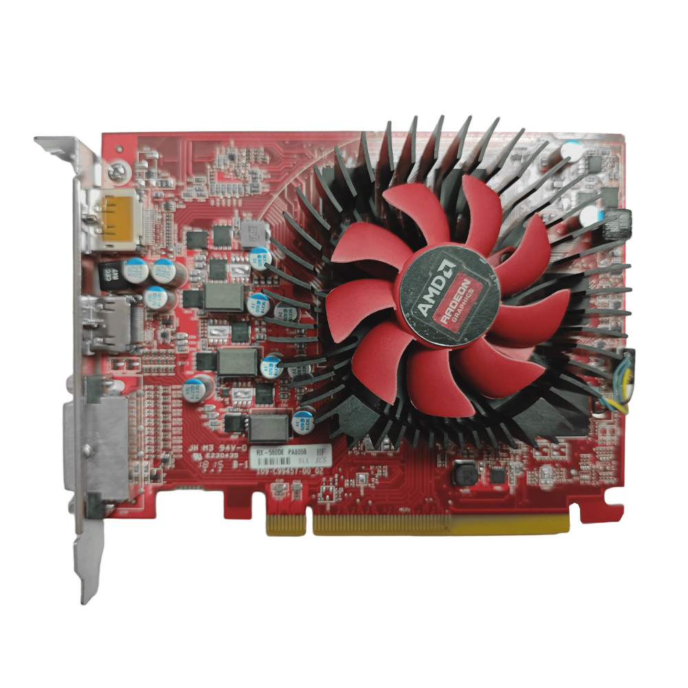 DELL AMD Radeon RX560 2G RX 560 RX560DE 2G Graphics Card GDDR5 02H81 PCI-E 128 bit Desktop Video